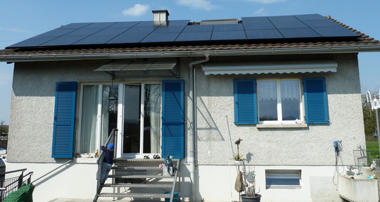 Bild Photovoltaik Stacher Egnach